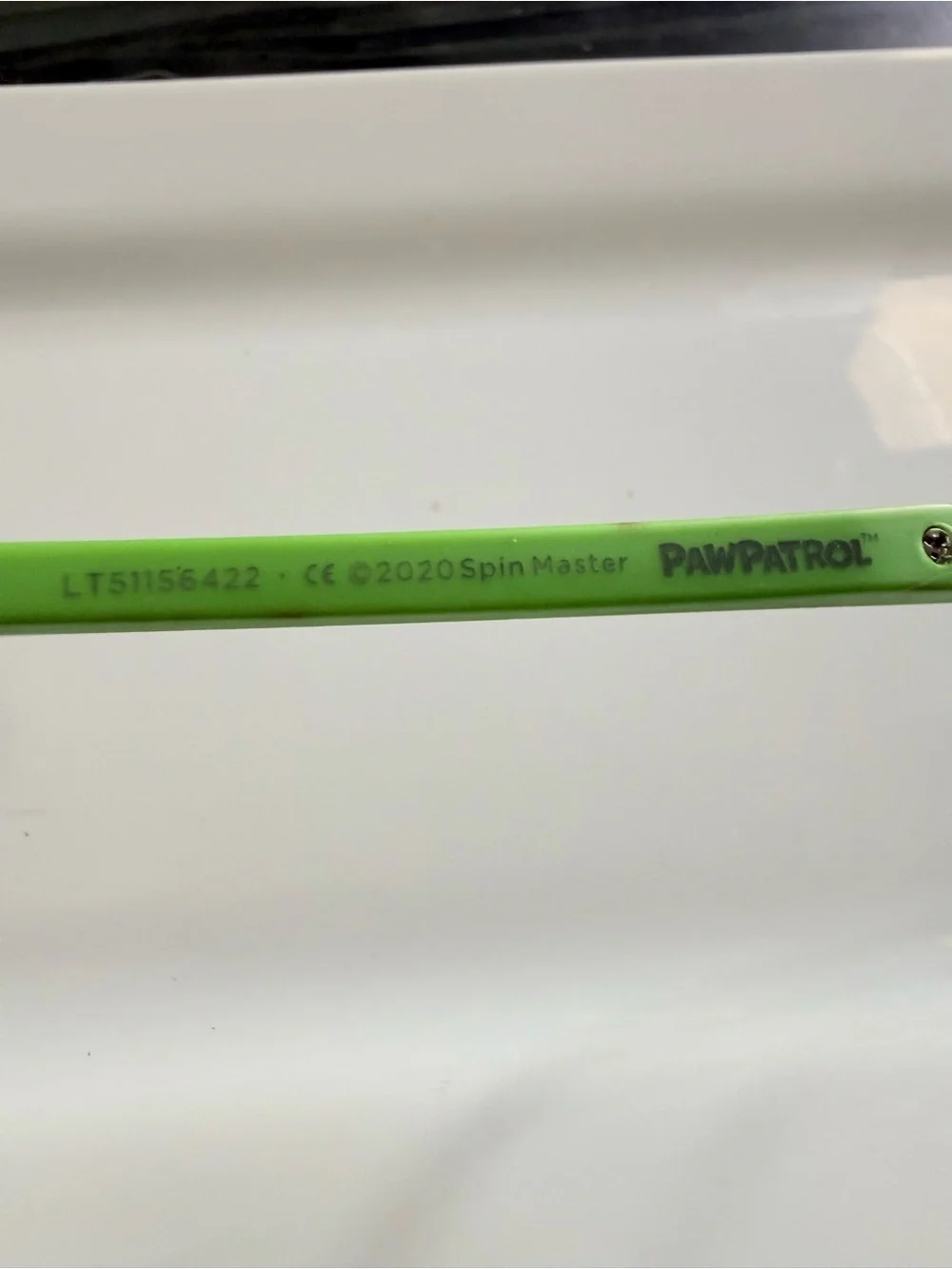 Nickelodeon Paw Patrol Kids Eyeglasses Frames Black Lime Green LT51156422